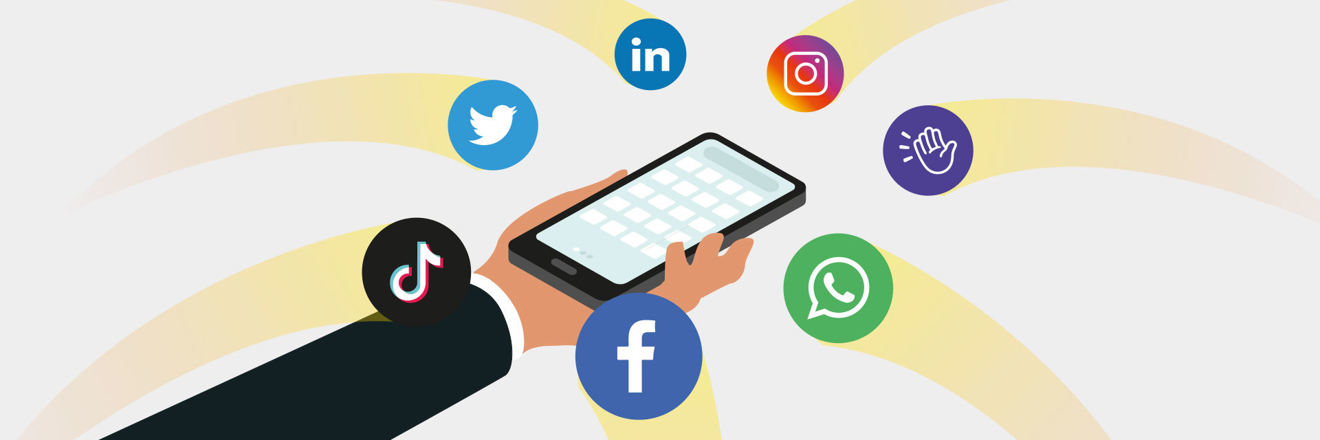 la panoramica dei social media